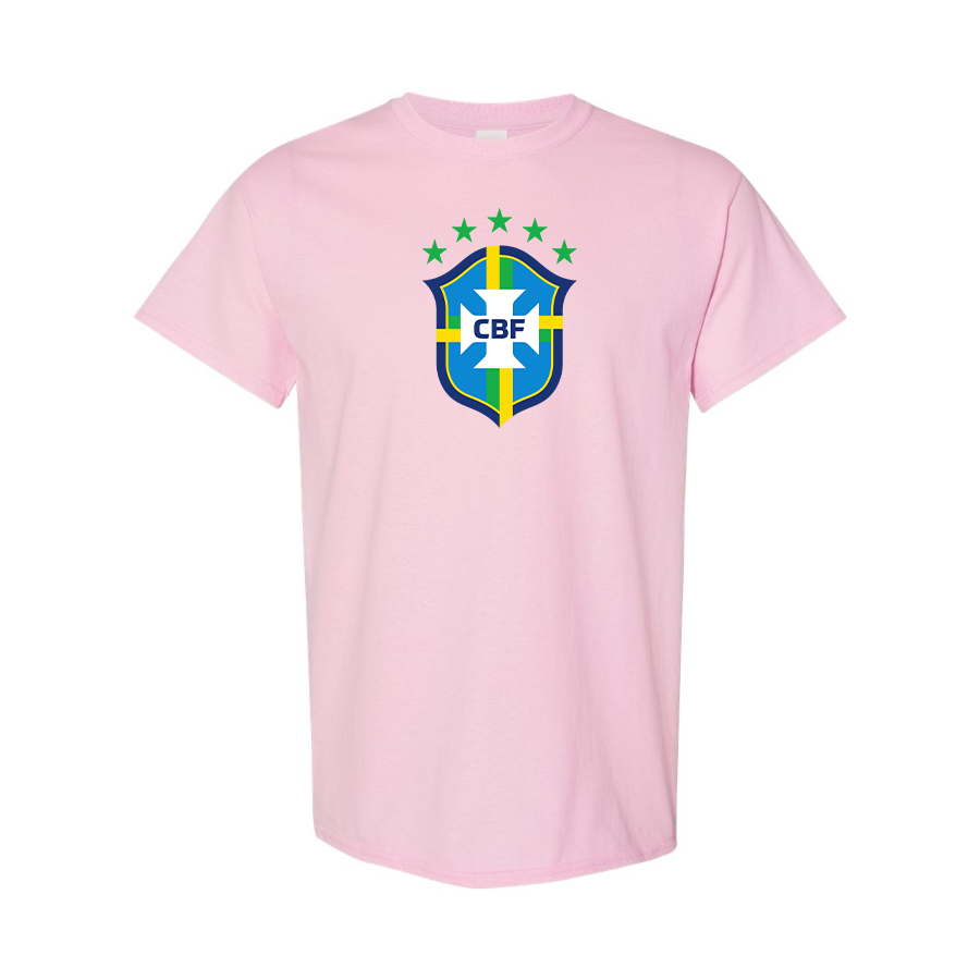 Men's Brazil National Soccer Team Cotton T-Shirt