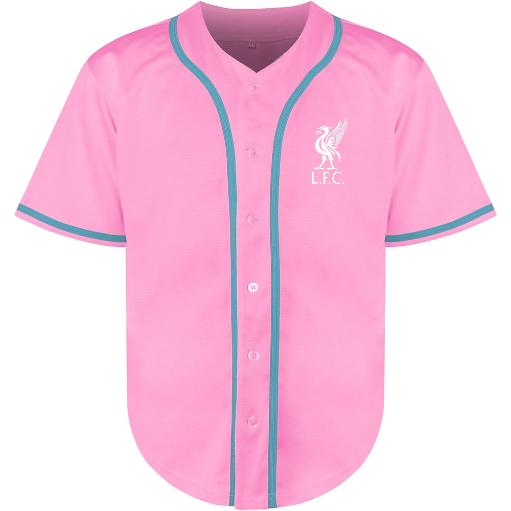 Men's Liverpool L.F.C. Soccer Baseball Jersey