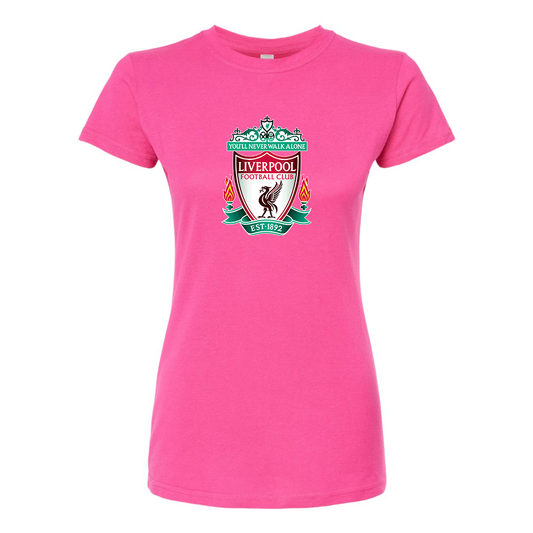 Women's Liverpool Football Club Est.1892 Round Neck T-Shirt