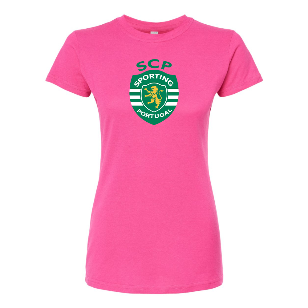 Women's Sporting CP FC Round Neck T-Shirt