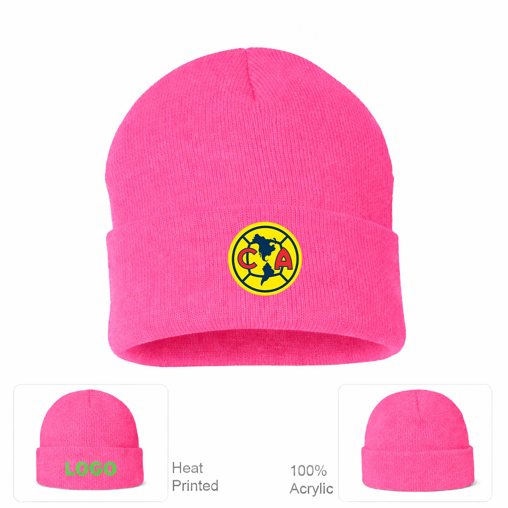 Club America Football Beanie Hat