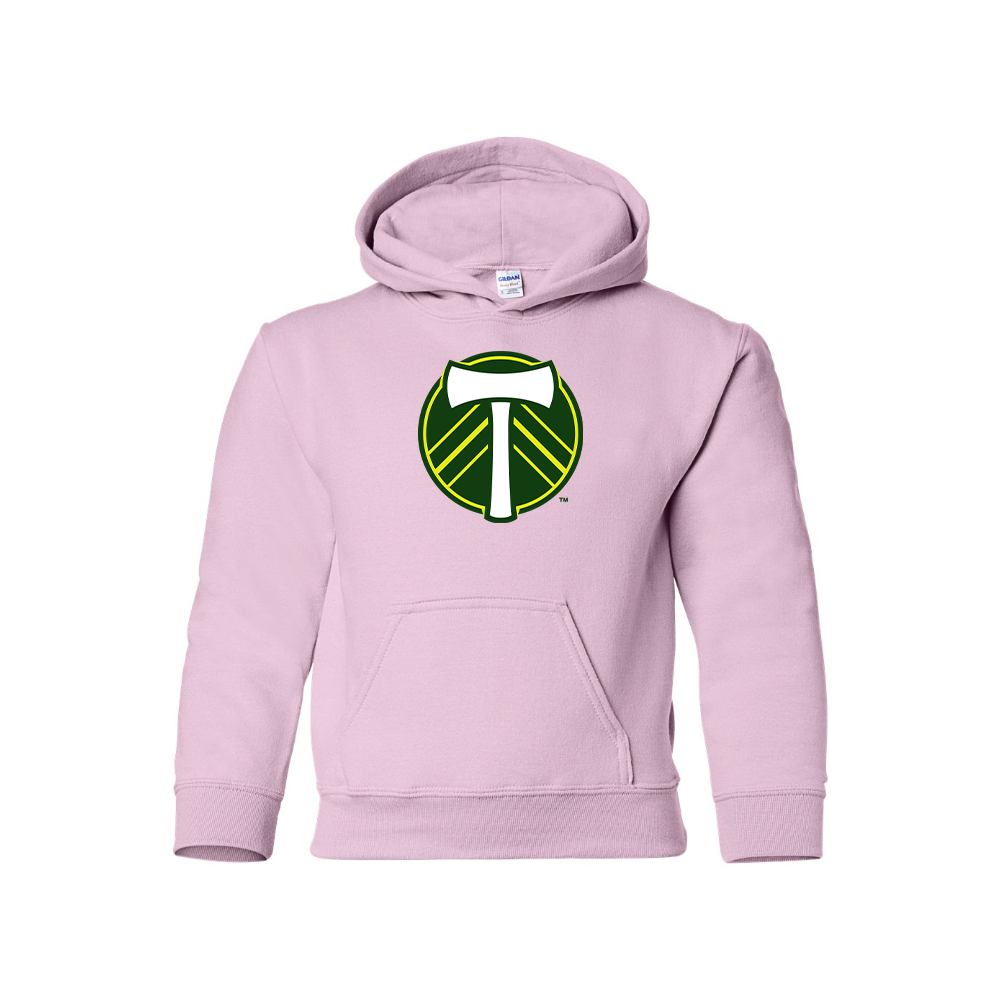 Youth Kids Portland Timbers FC Pullover Hoodie