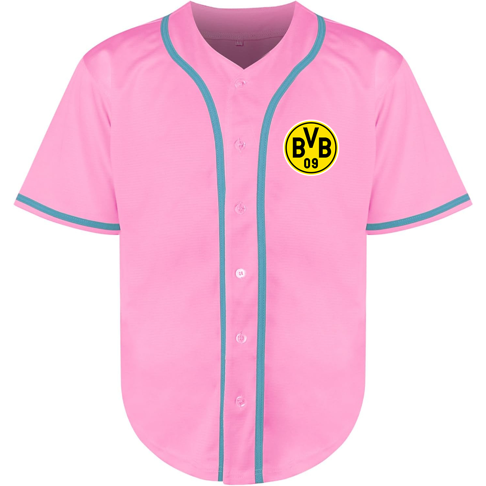 Men's Borussia Dortmund BVB FC Baseball Jersey