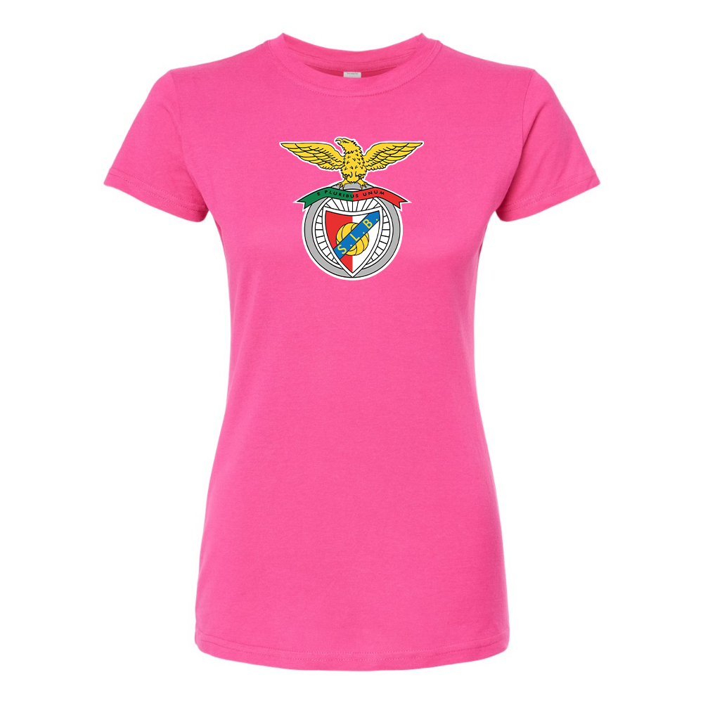 Women's SL Benfica FC Round Neck T-Shirt