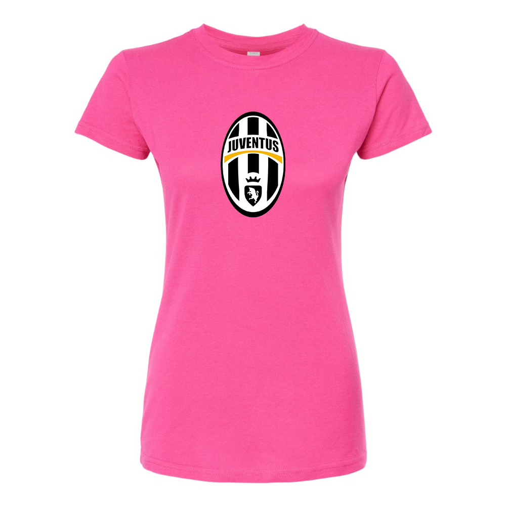 Women's Juventus Football Club Classic Round Neck T-Shirt