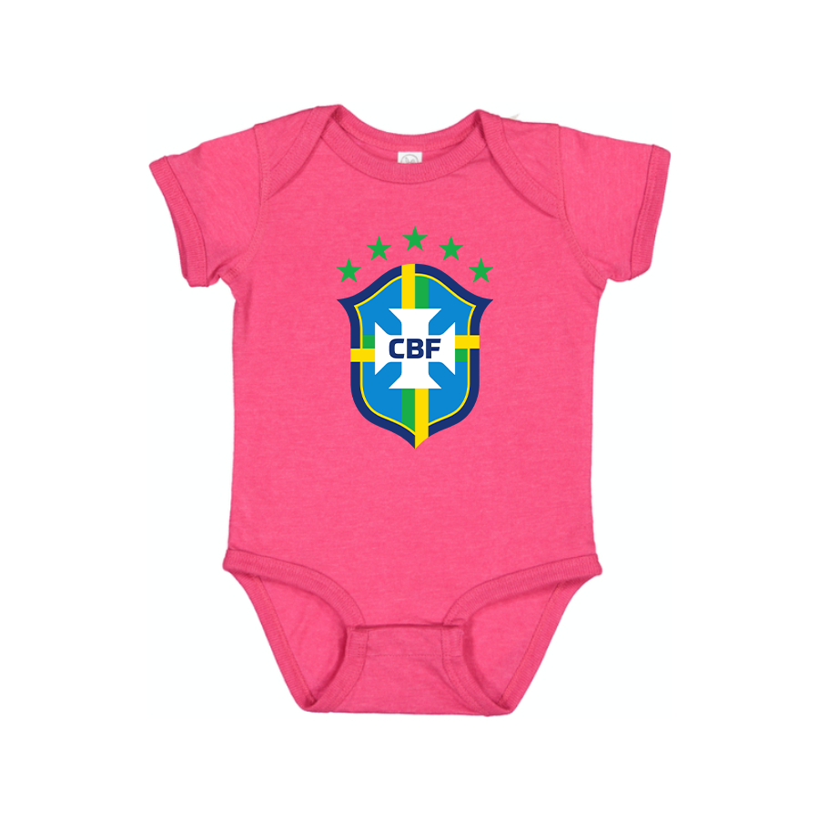 Brazil National Soccer Team Baby Romper Onesie