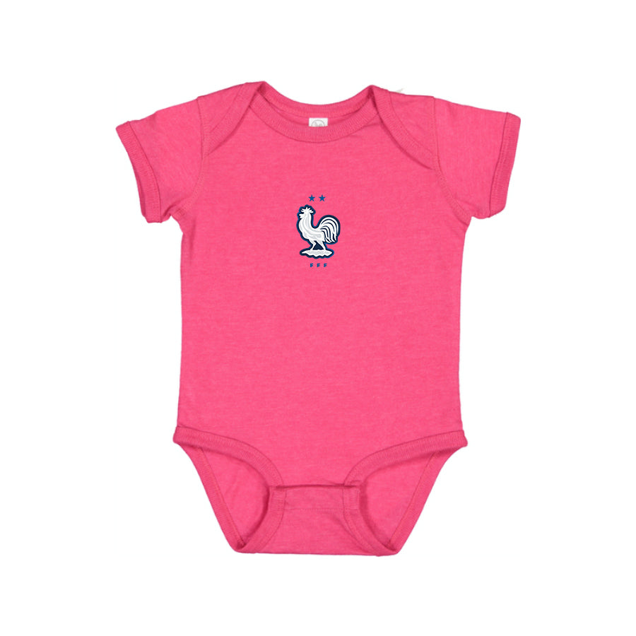 France National Baby Romper Onesie