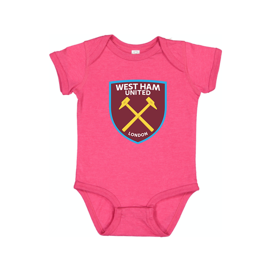 West Ham United FC Baby Romper Onesie