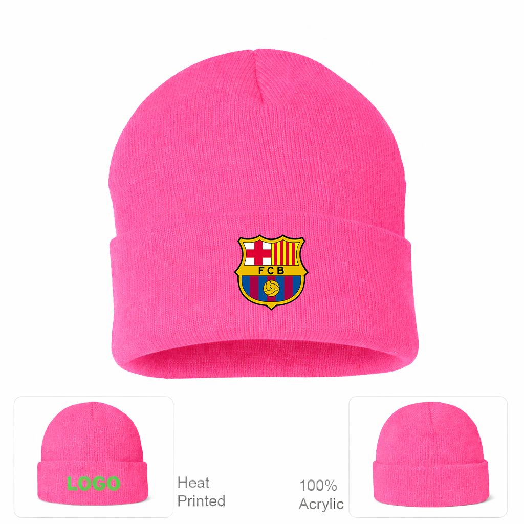 F.C. Barcelona Soccer Beanie Hat