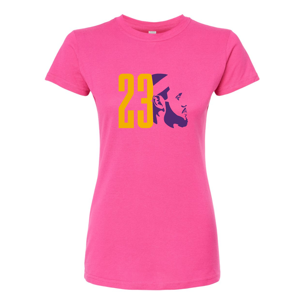 Women's Lebron James 23 Round Neck T-Shirt