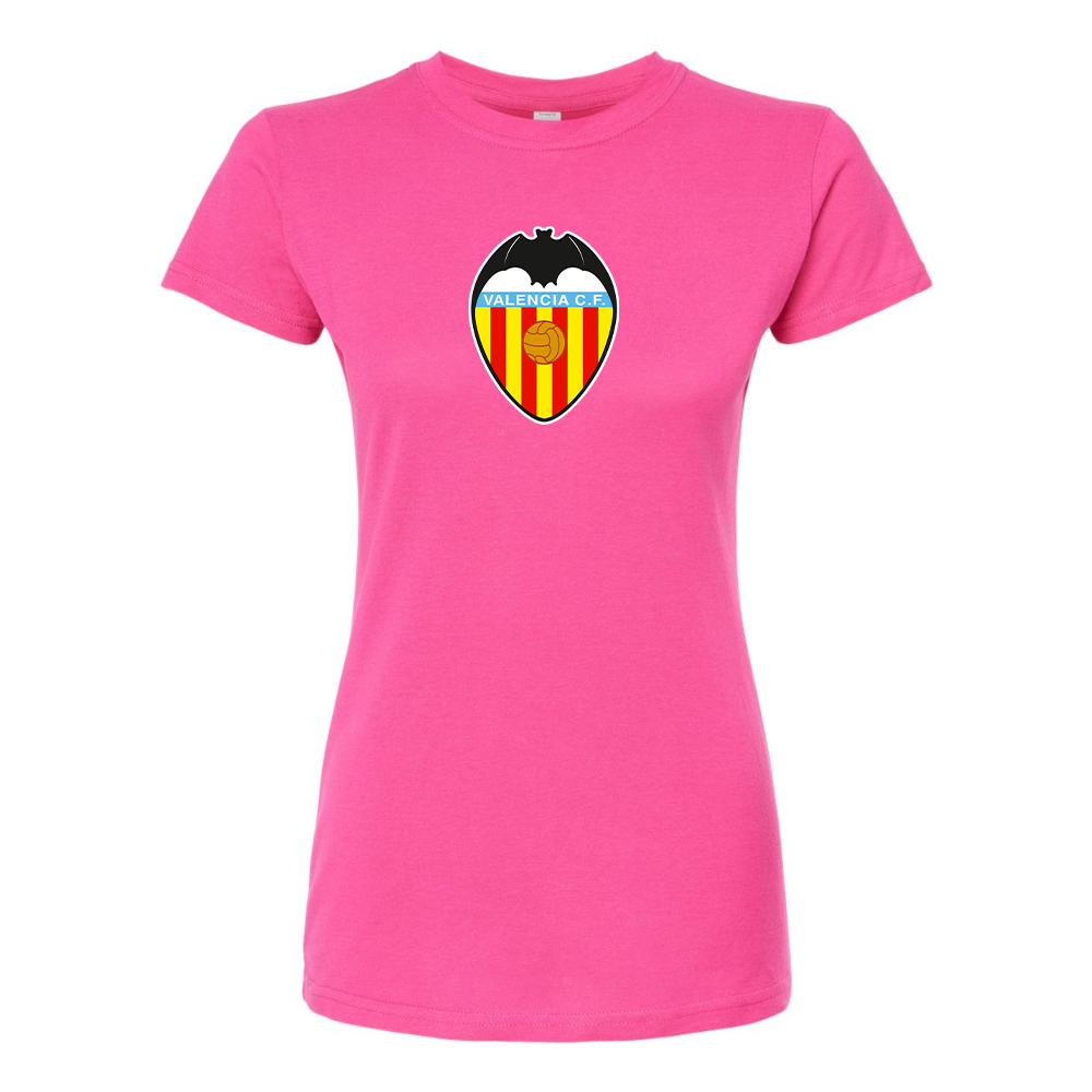 Women's Valencia FC Round Neck T-Shirt