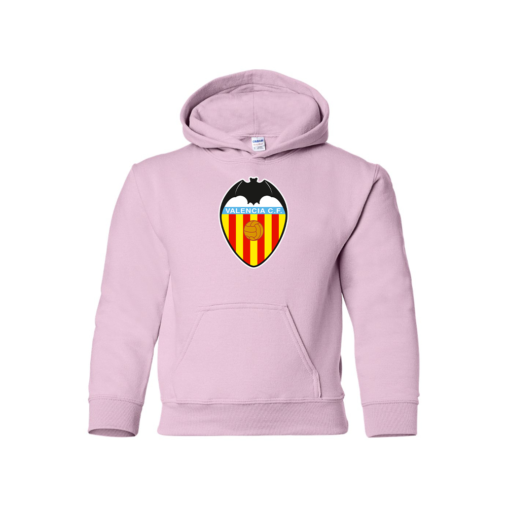 Youth Kids Valencia FC Pullover Hoodie