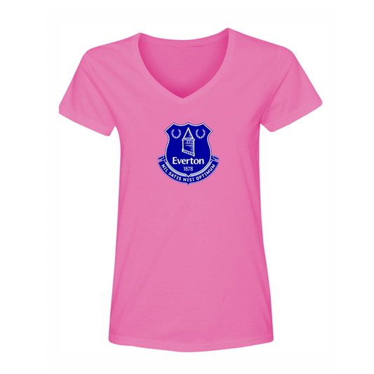 Women's Everton FC  V-Neck T-Shirt