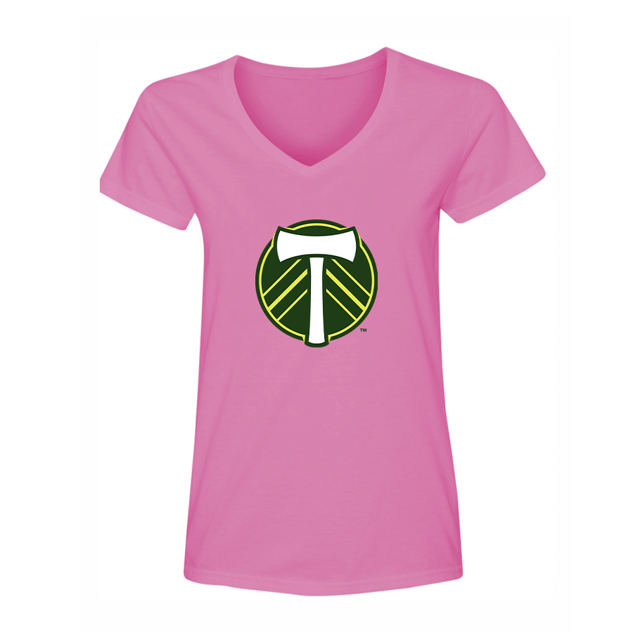 Women's Portland Timbers FC V-Neck T-Shirt