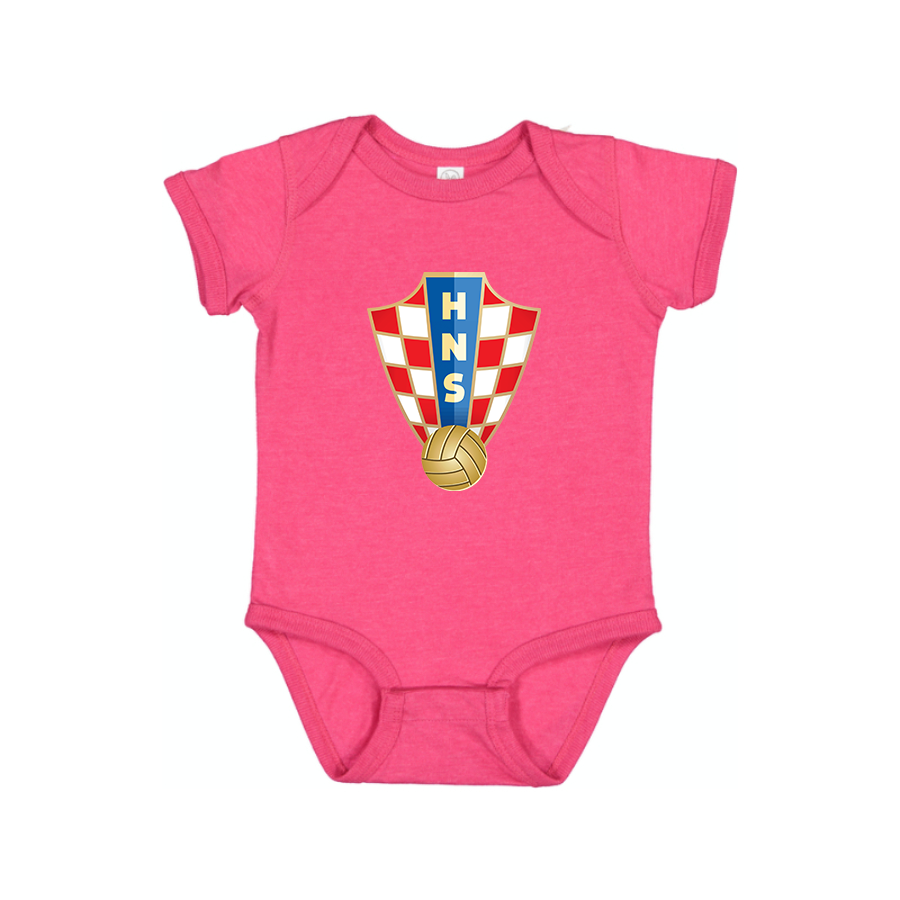 Croatia National Soccer Team Baby Romper Onesie