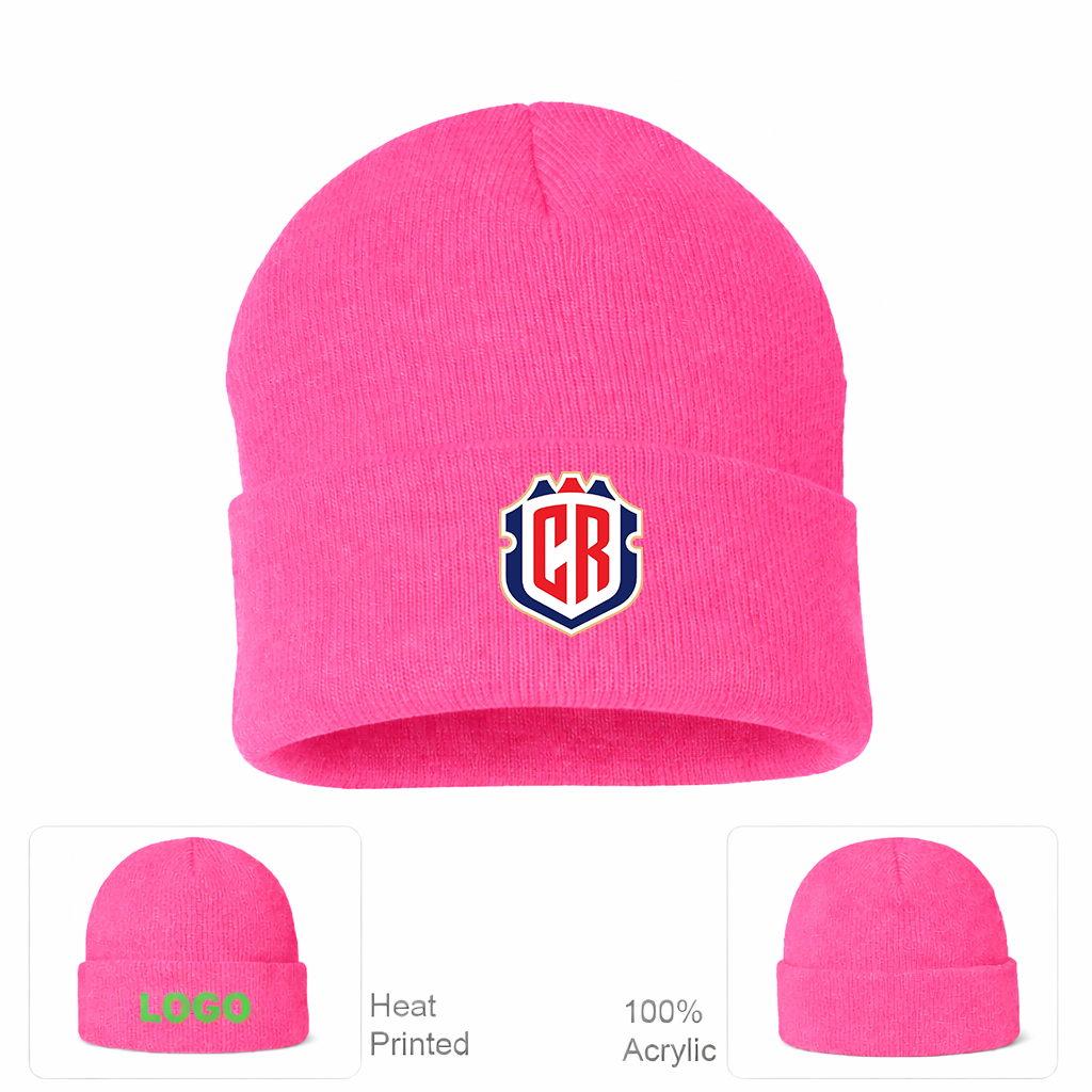 Costa Rica National Soccer Team Beanie Hat