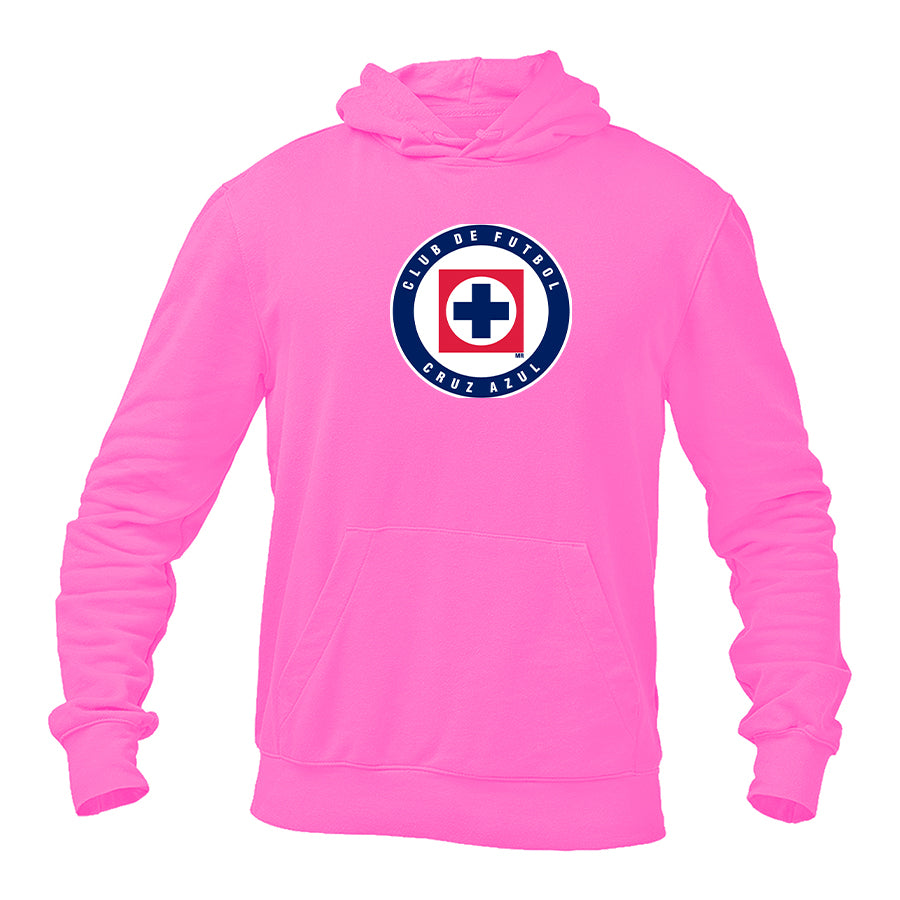 Men's Cruz Azul Football Club Pullover Hoodie