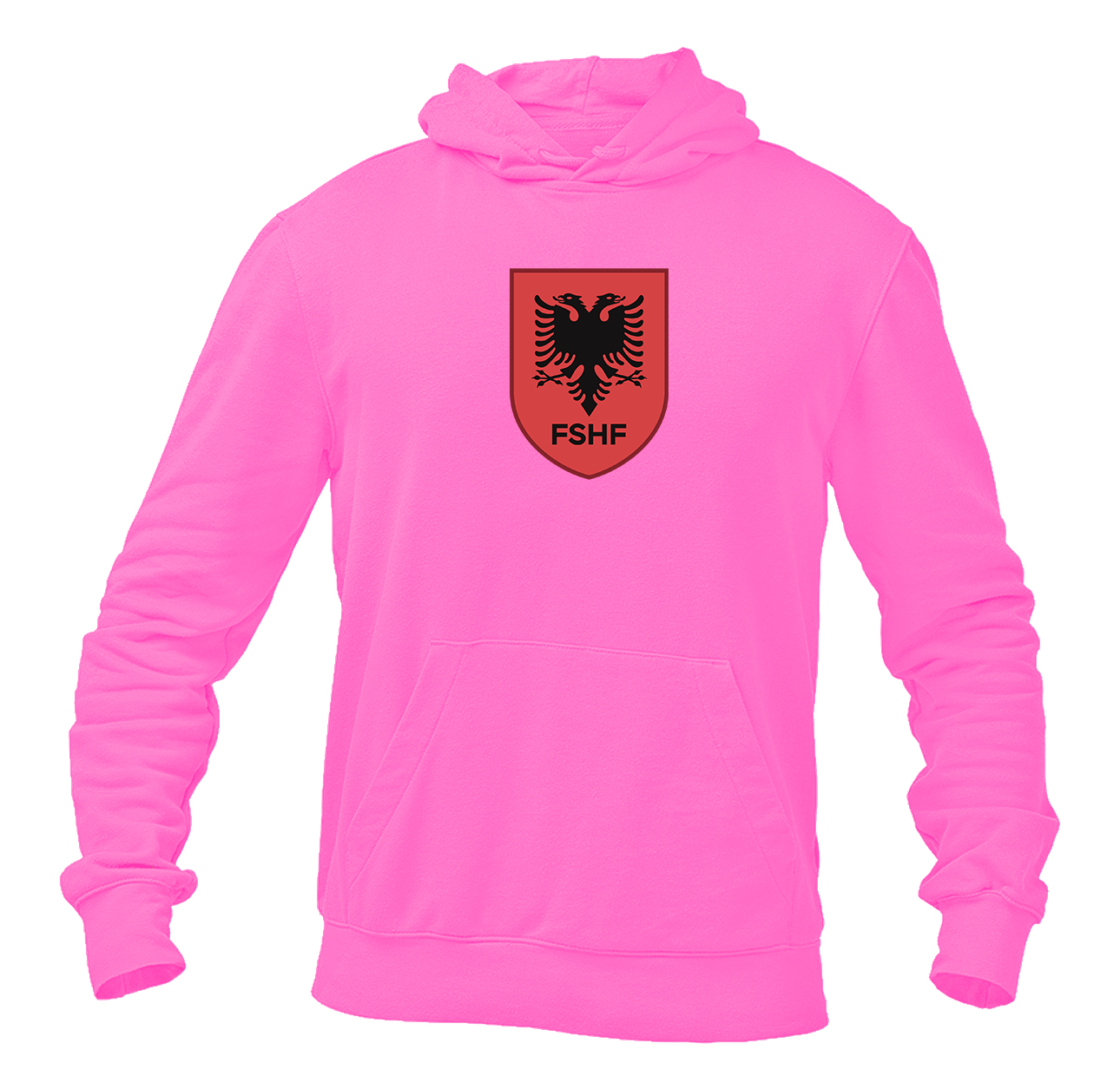 Men's Albania National Soccer Team Pullover Hoodie