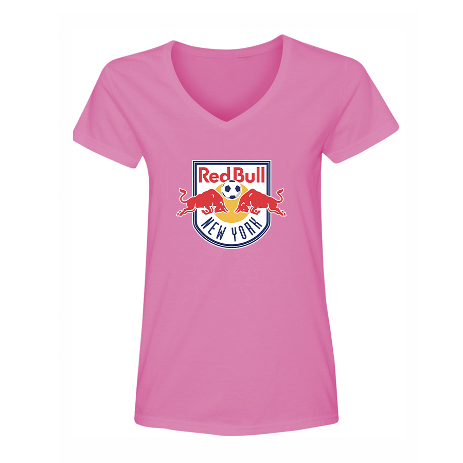 Women's New York Red Bulls FC V-Neck T-Shirt