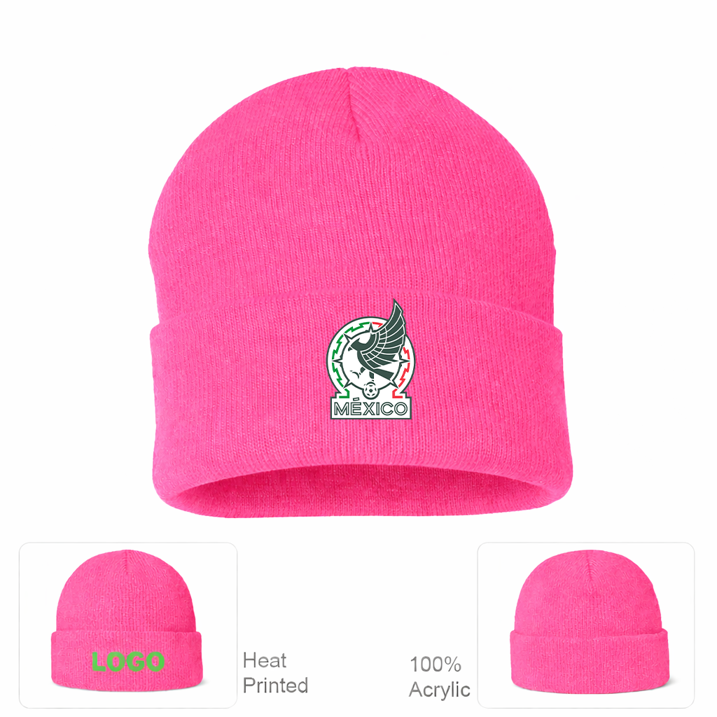 Mexico Soccer Beanie Hat