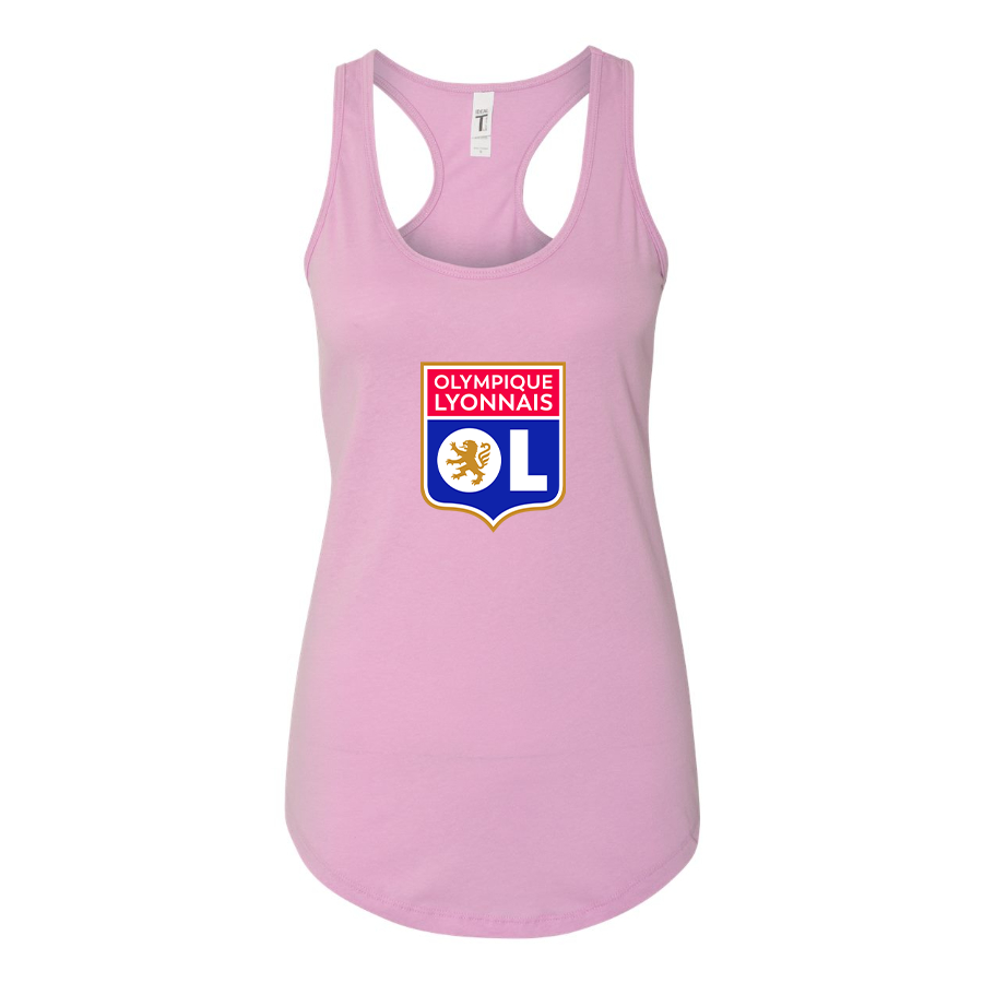 Women's Olympique Lyonnais FC Racerback Tank Top