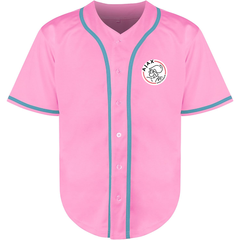 Men's Amsterdamsche FC Ajax Baseball Jersey