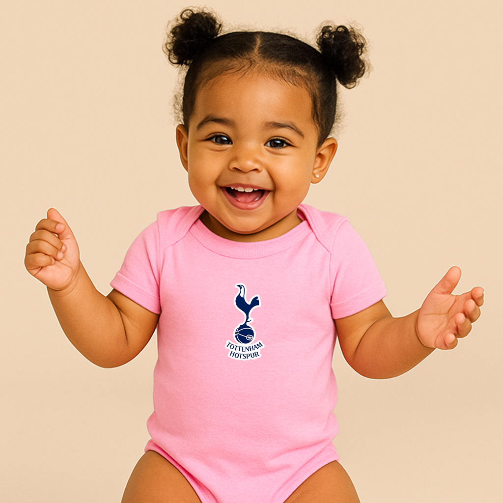 Baby Tottenham Hotspur F.C. Soccer Romper Onesie