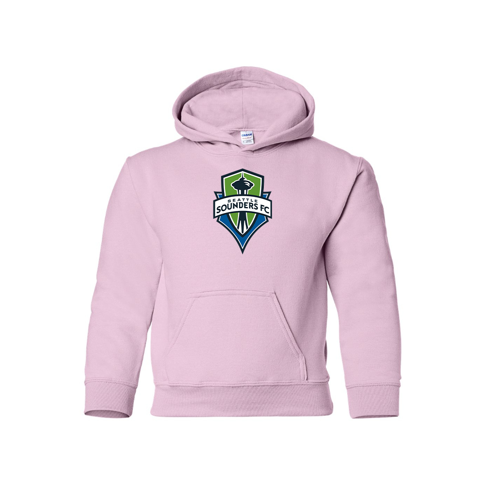 Youth Kids Seattle Sounders FC Pullover Hoodie