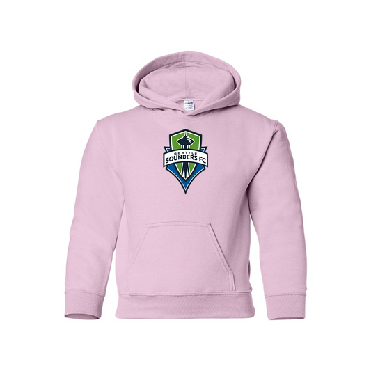 Youth Kids Seattle Sounders FC Pullover Hoodie