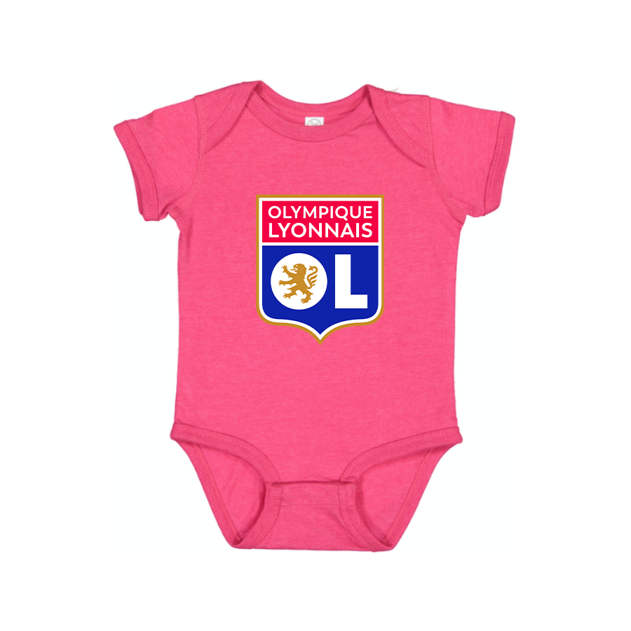 Olympique Lyonnais FC Baby Romper Onesie