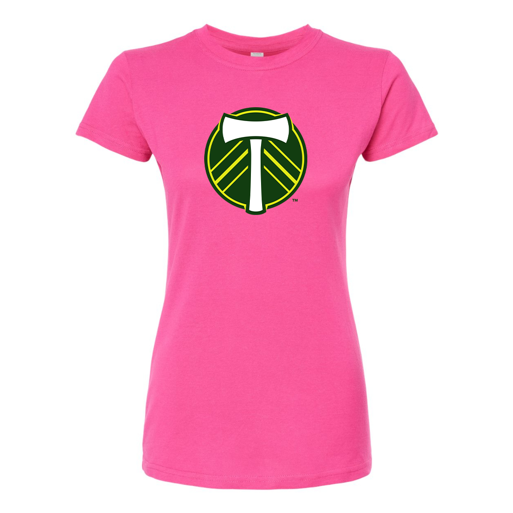 Women's Portland Timbers FC Round Neck T-Shirt