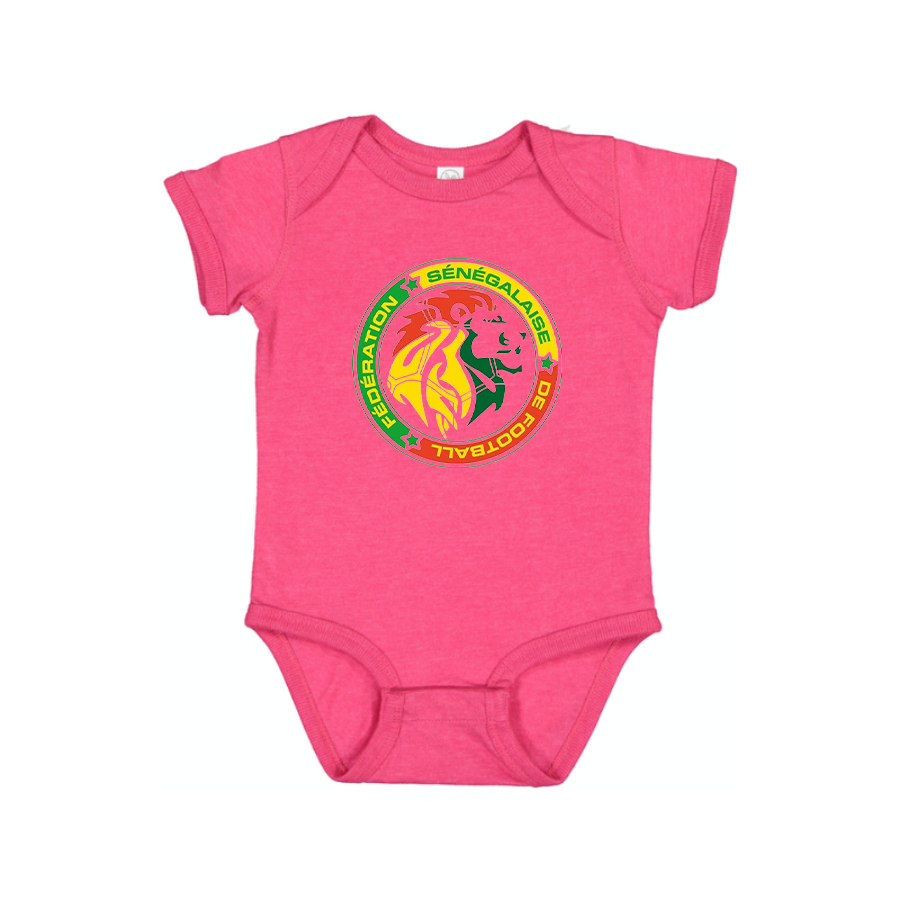 Senegal National Soccer Team Baby Romper Onesie