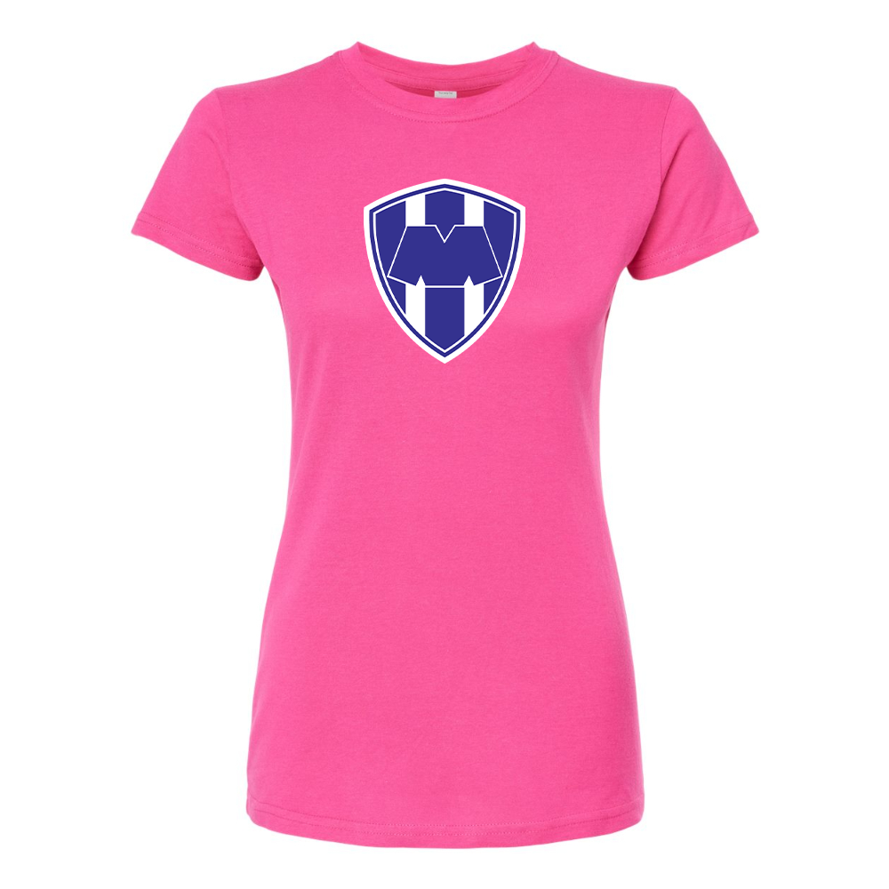 Women's Monterrey FC Round Neck T-Shirt