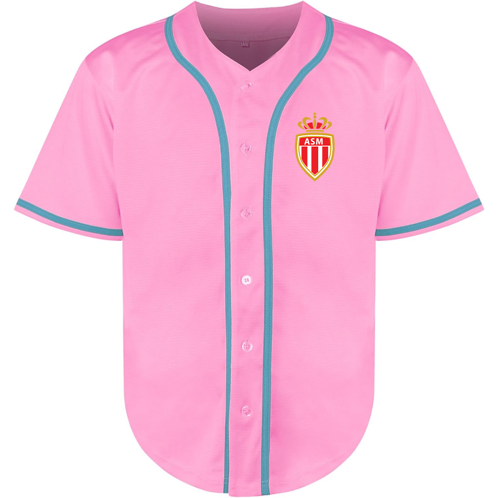 Men's AS Monaco FC Baseball Jersey