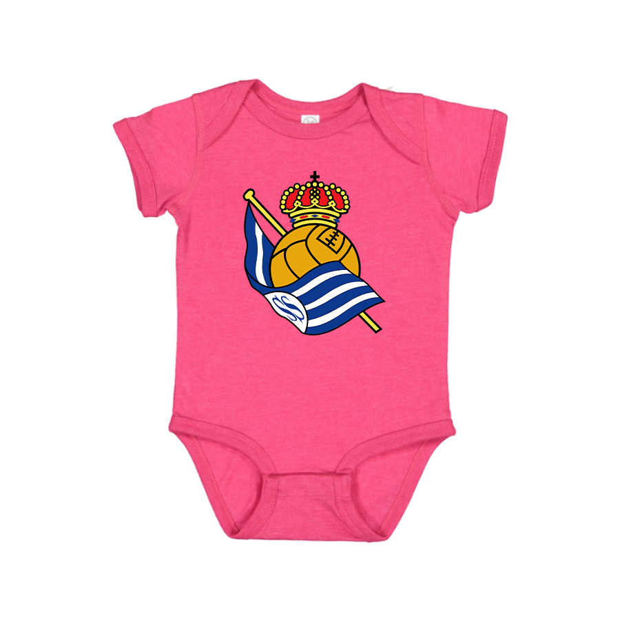 Real Sociedad FC Baby Romper Onesie