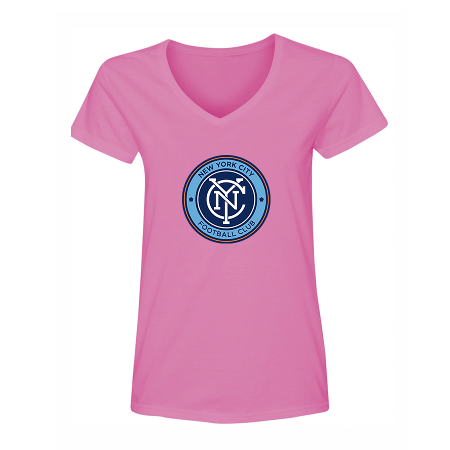 Women's New York City FC V-Neck T-Shirt