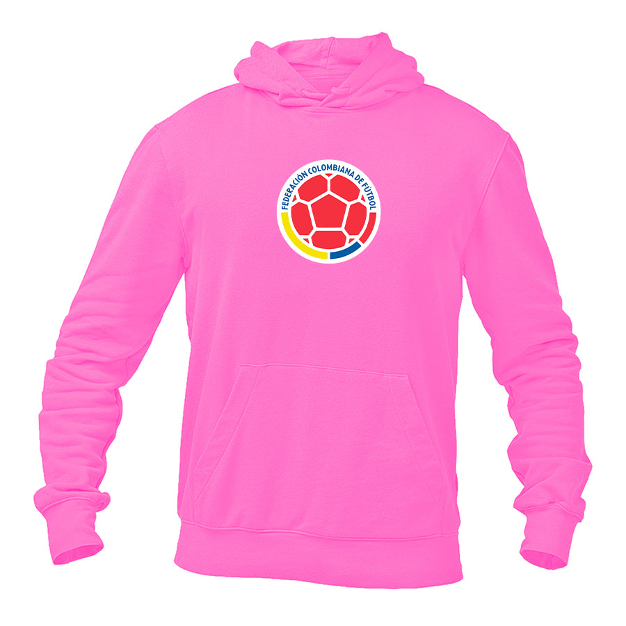 Men's Colombia National Soccer Team Pullover Hoodie