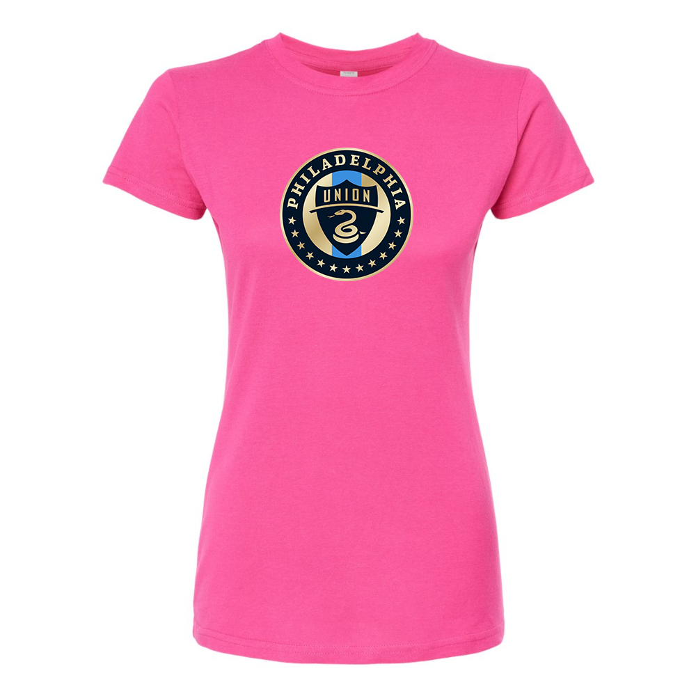 Women's Philadelphia Union FC Round Neck T-Shirt