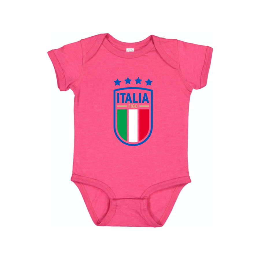 Italy National Soccer Baby Romper Onesie