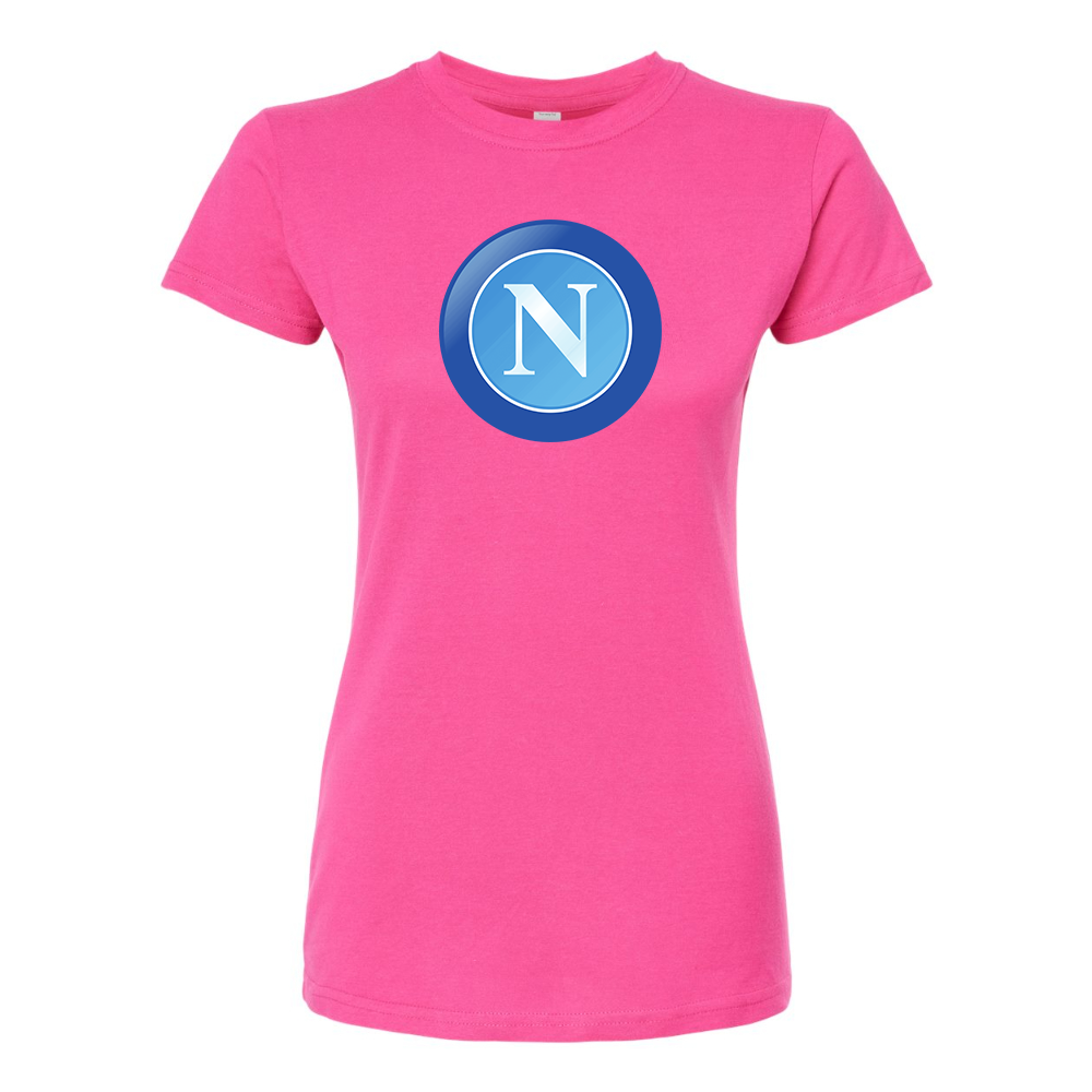 Women's Napoli FC Round Neck T-Shirt