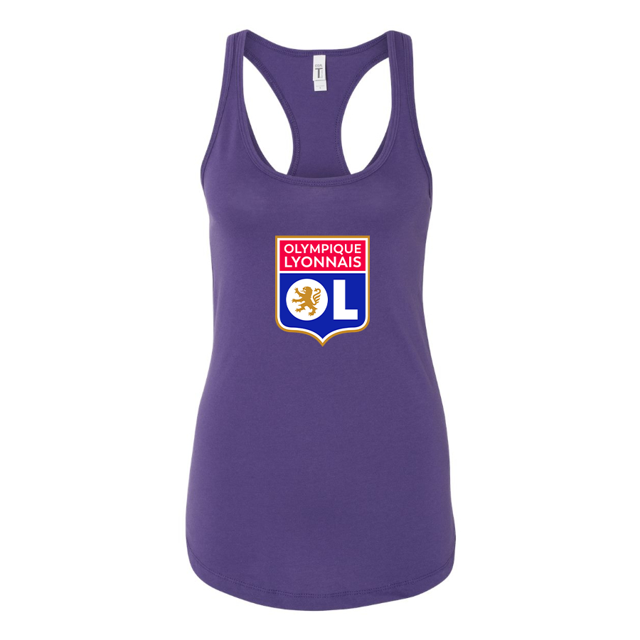 Women's Olympique Lyonnais FC Racerback Tank Top