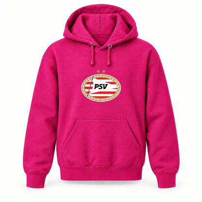 PSV Eindhoven FC - Youth Large Hoodie (Ages 10–12) | Color: Hot Pink