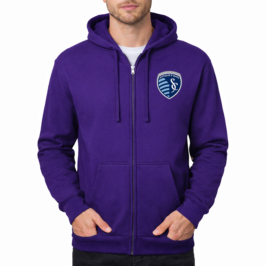 Men's Sporting Kansas City FC Zipper Hoodie