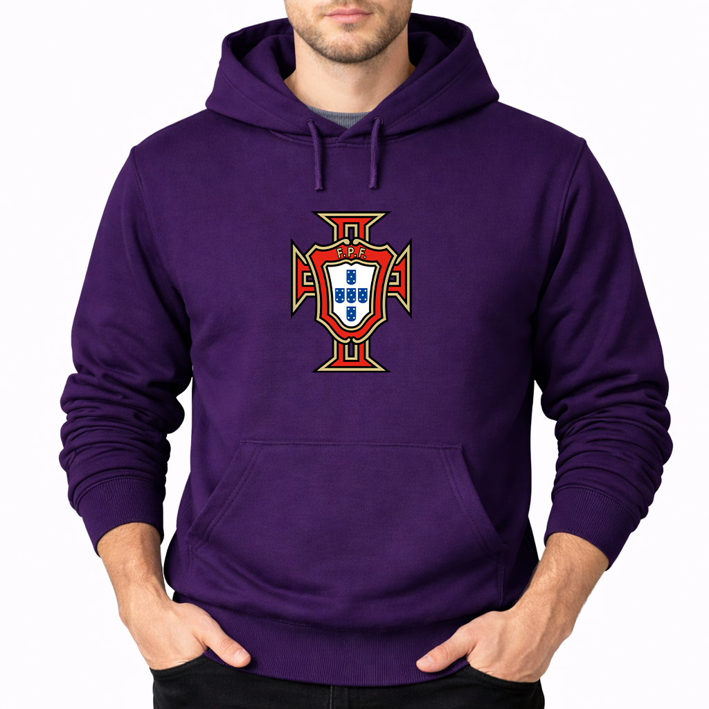 Men's Portugal National Soccer Team Pullover Hoodie