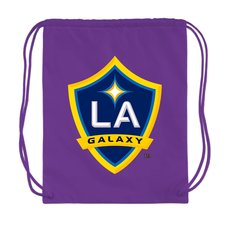 LA Galaxy FC Drawstring Bag