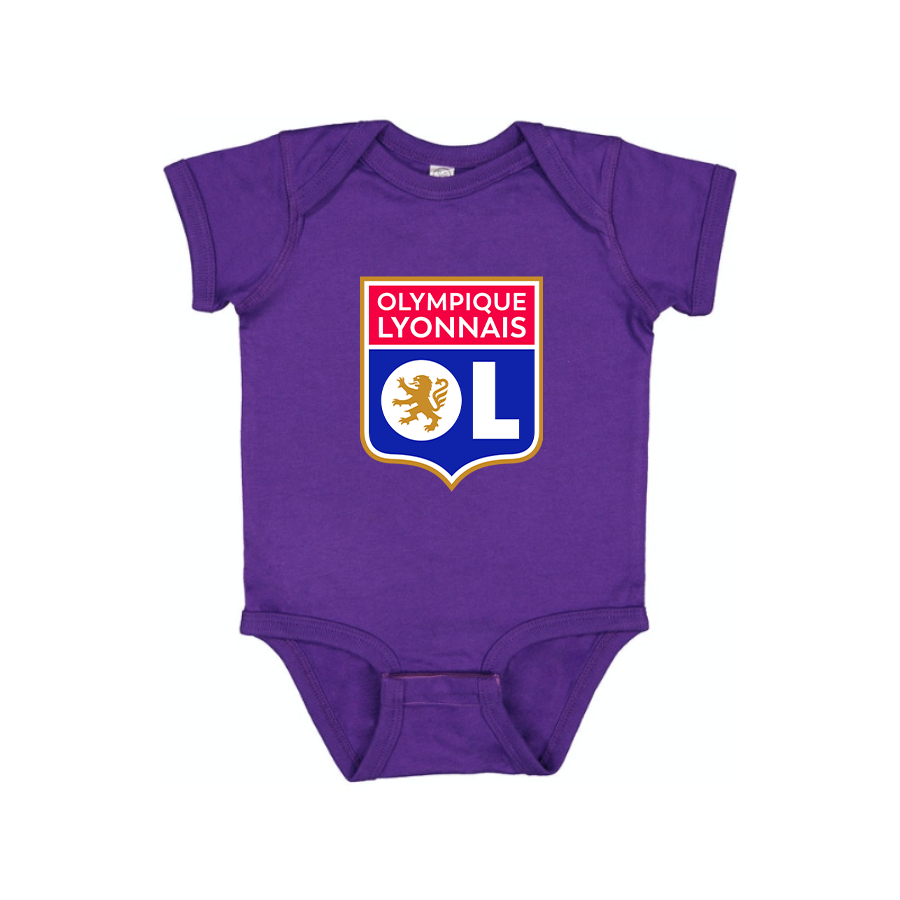 Olympique Lyonnais FC Baby Romper Onesie