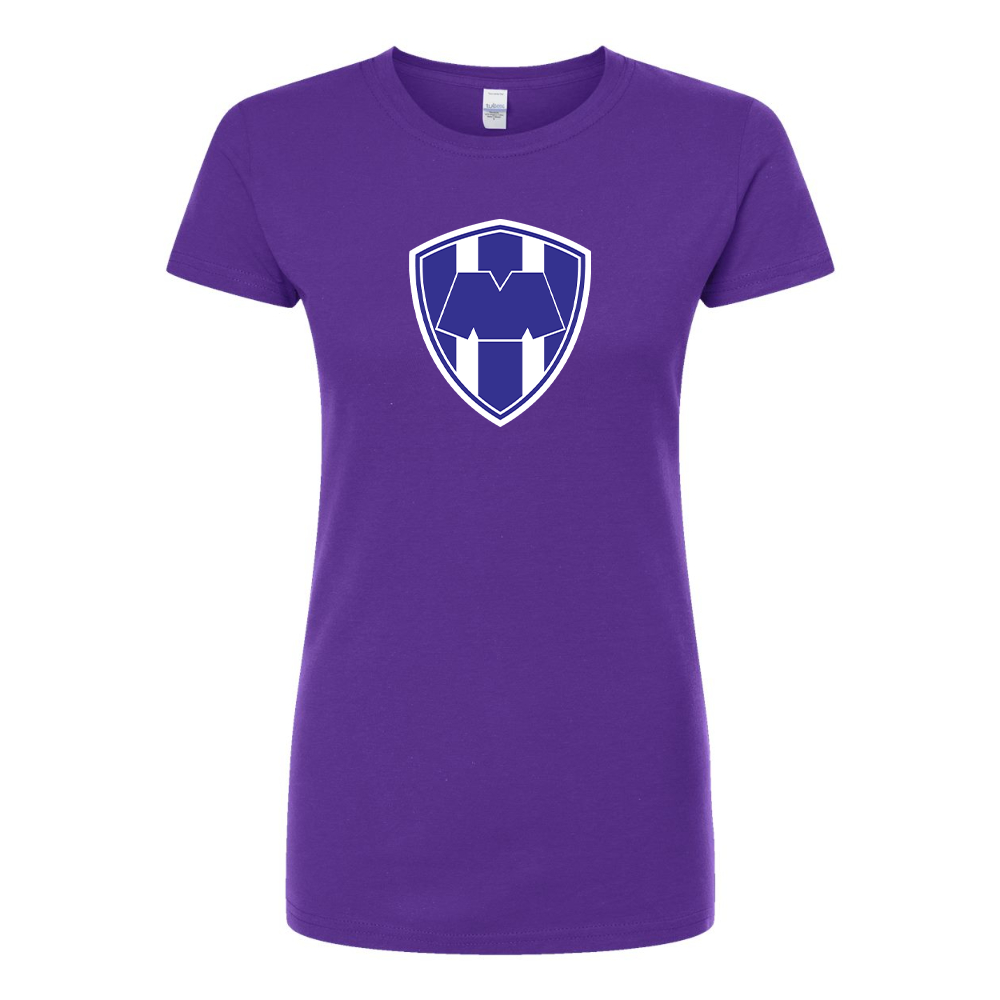 Women's Monterrey FC Round Neck T-Shirt