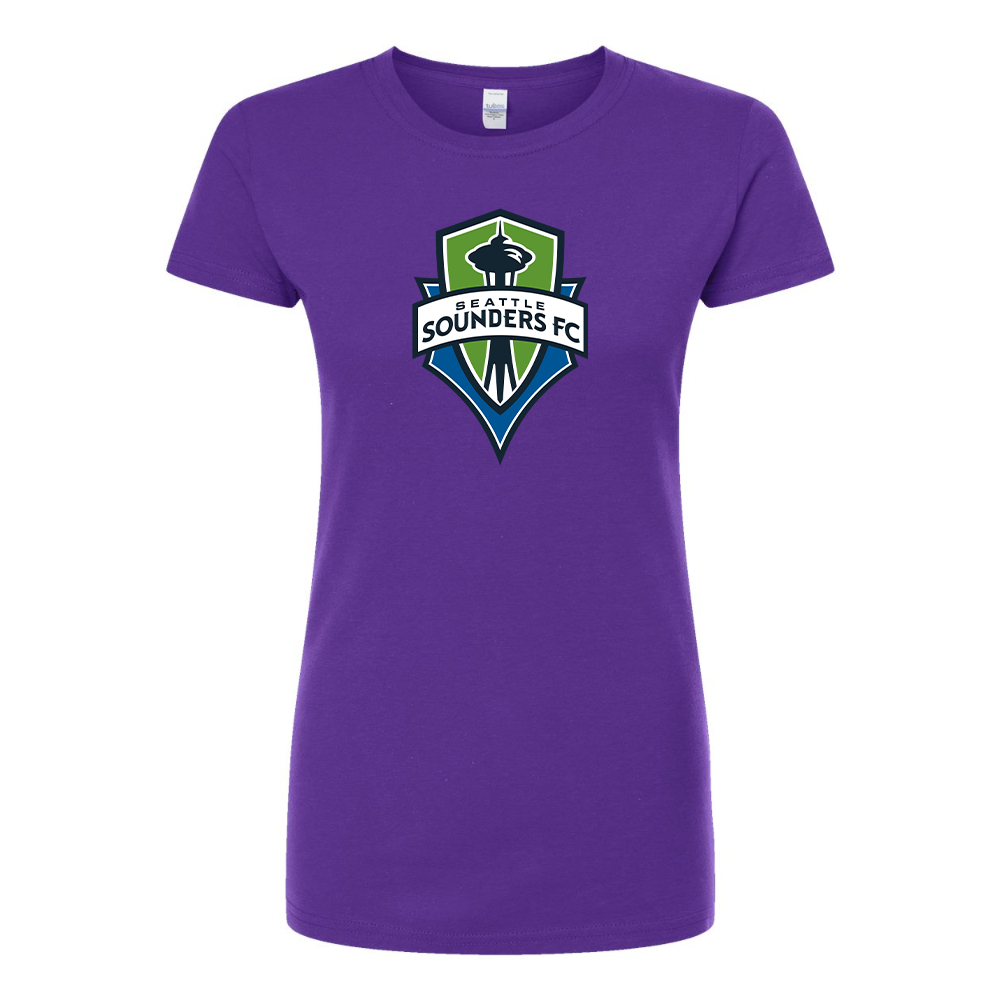 Women's Seattle Sounders FC Round Neck T-Shirt