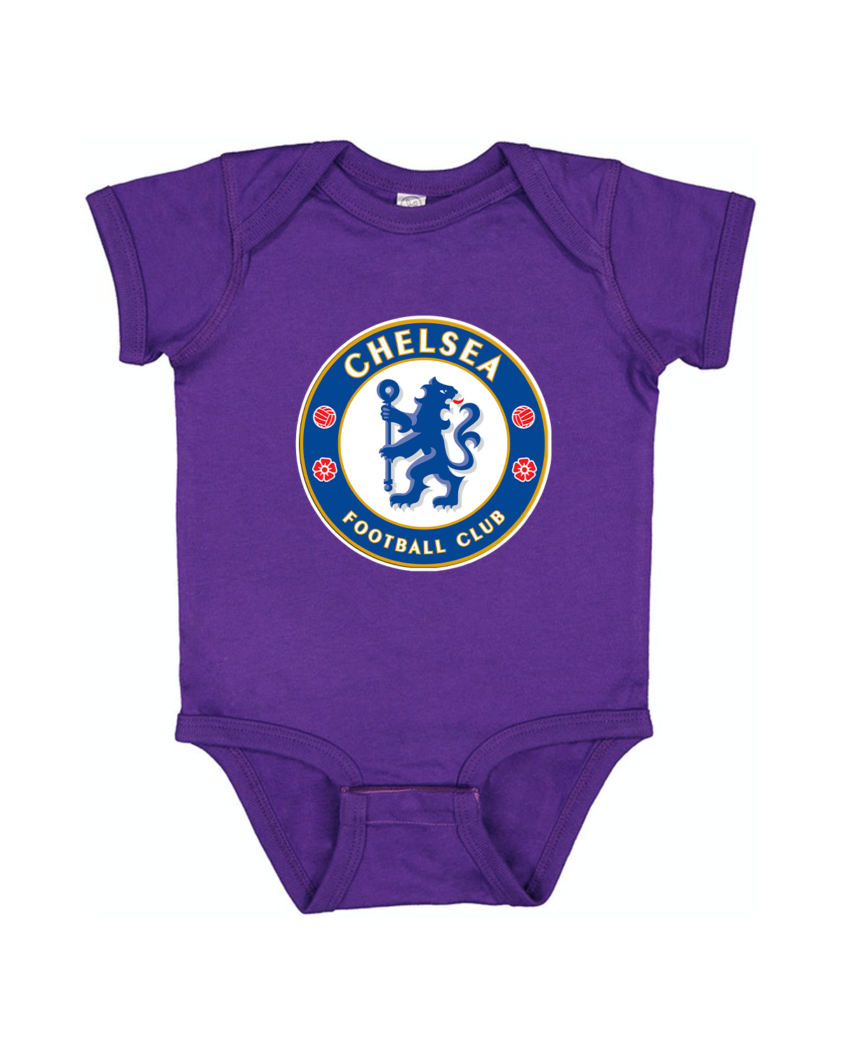Baby Chelsea Soccer Romper Onesie