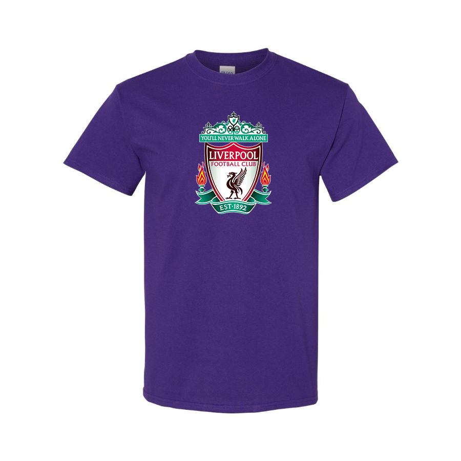 Youth Kids Liverpool Football Club Est.1892 Cotton T-Shirt